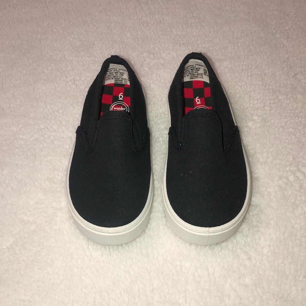 Wonder Nation Timmy Casual Canvas Slip On Shoes/ Size: 6